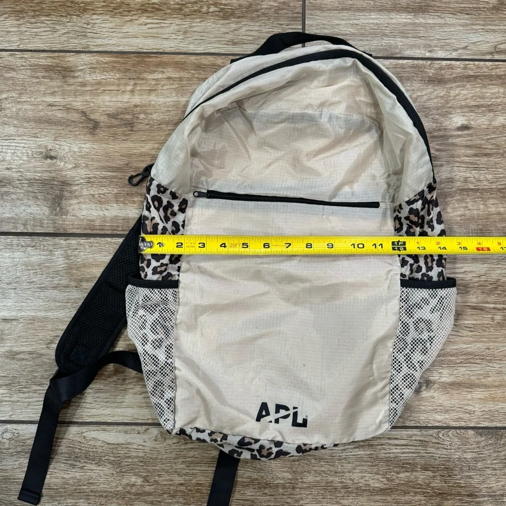 APL Cheetah Print Backpack Athletic Propulsion Labs All Purpose Packable Bag